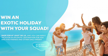 Win an exotic holiday with your squad