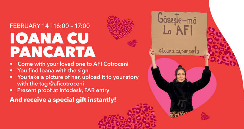 Love is in the air at AFI Cotroceni!